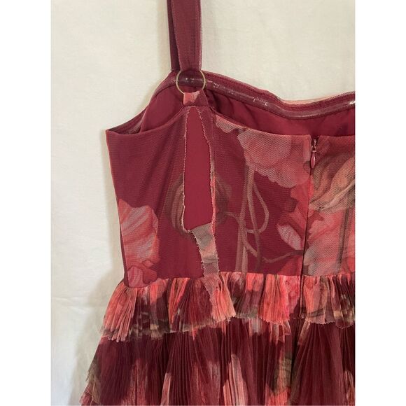 Hutch Nalina Tiered Strapless Women’s Dress 12 DAMAGED - Picture 5 of 12